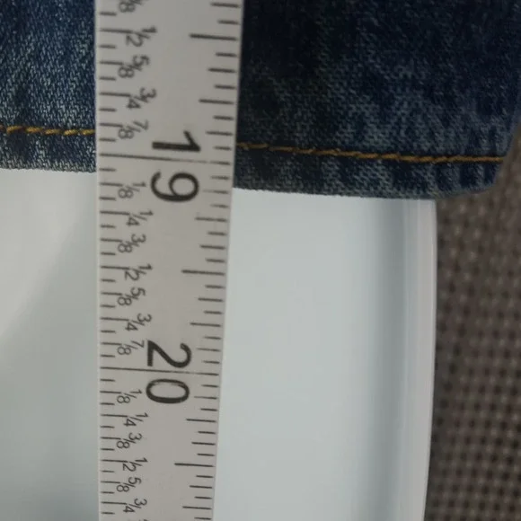 Vintage Wrangler Western Denim Vest Womens Large Blue Button Front - Picture 12 of 13